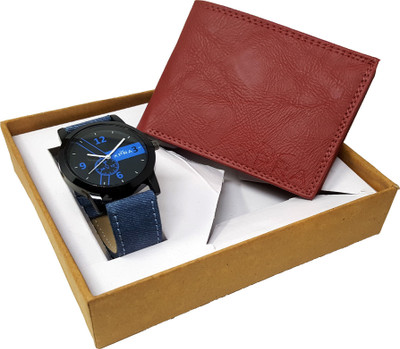 

Xpra Analog Watch Combo(Maroon, Blue)