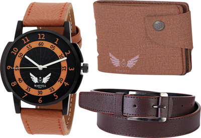

Martell Analog Watch Combo(Black)