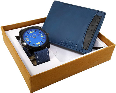 

Xpra Analog Watch Combo(Blue)