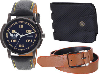 

Martell Analog Watch Combo(Blue)