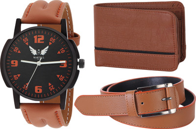 

Martell Analog Watch Combo(Black)