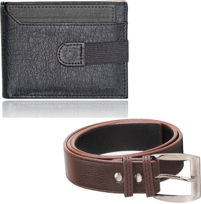 

Elligator Belt, Wallet Combo(Brown, Black)