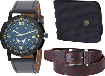 Martell Analog Watch Combo(Blue)