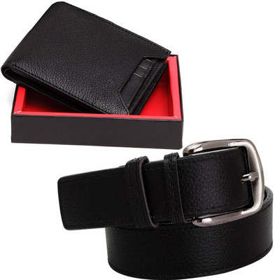 

Elligator Belt, Wallet Combo(Black)