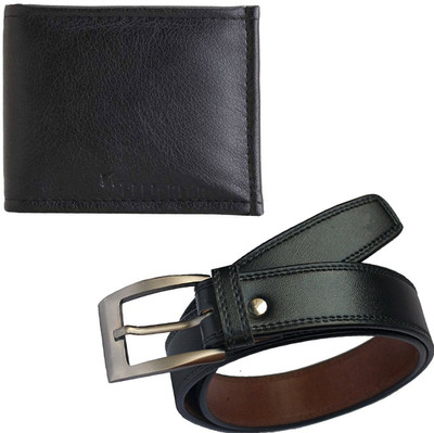 

Elligator Belt, Wallet Combo(Black)