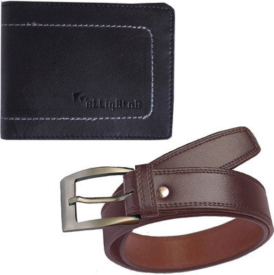 

Elligator Belt, Wallet Combo(Brown, Black)