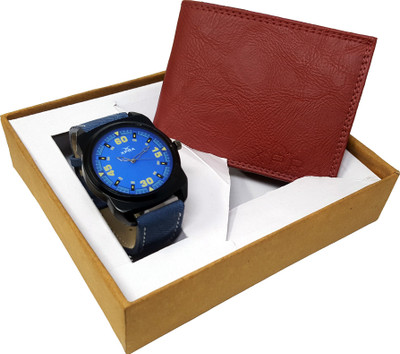 

Xpra Analog Watch Combo(Maroon, Blue)