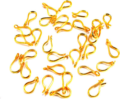 

jaz Jaz's Golden Hook (Kunda) for Jewelry Finding Jewelry Making Pack of 50 pcs.
