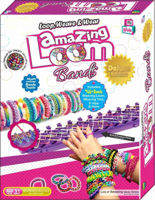 

WaterMelon Amazing Loom Bands Deluxe EditionFor Learning Weaving And Such Activities For Kids.