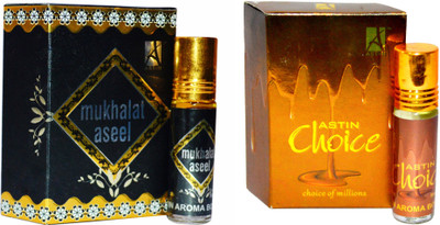 

Astin Chocolaty Choice and Mukhalat Aseel UAE Edition Floral Attar(Musk)