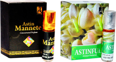 

Astin Full and Mannete UAE Edition Floral Attar(Davana)