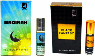 

Astin Madinah and Black Fantasy UAE Edition Floral Attar(Davana)