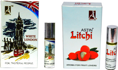 

Astin White London and Litchi Fruity UAE Edition Floral Attar(Rose)
