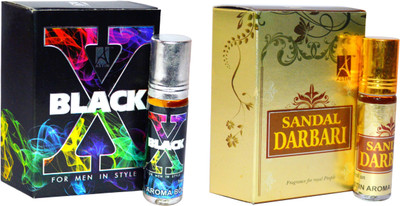 

Astin X-Black strong and Sandal Darbari UAE Edition Perfume - 12 ml(For Men & Women)