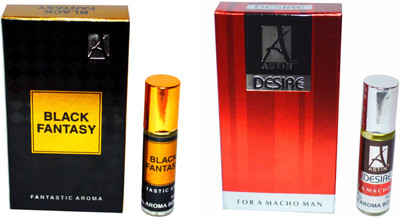 

Astin Black Fantasy and Desire Special UAE Edition Floral Attar(Davana)