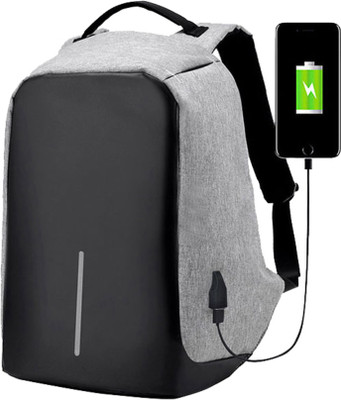 

indydukaan MIL15126 35 L Laptop Backpack(Grey)