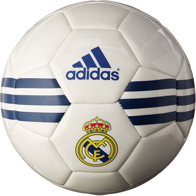

ADIDAS Real Madrid Football (White) Football - Size: (Pack of 1, White, White/rawpur/croyal