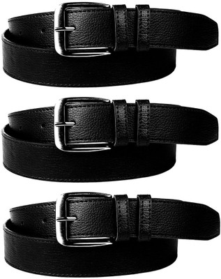 

FUN STOP Men Casual, Formal, Party Black Artificial Leather Belt