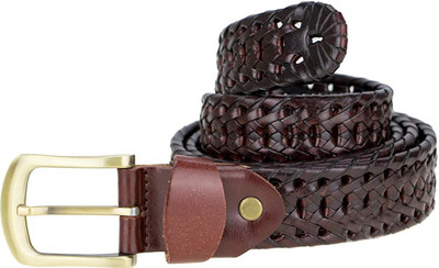 

Genious Men Casual, Party, Formal Brown Genuine Leather Belt, Black;brown