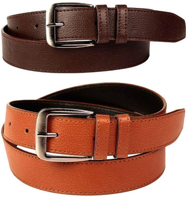 

Besto Men Casual Brown, Tan Artificial Leather Belt