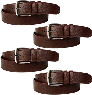 

FUN STOP Men Casual, Formal, Party Brown Artificial Leather Belt