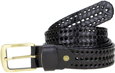 

Genious Men Casual, Party, Formal Black Genuine Leather Belt