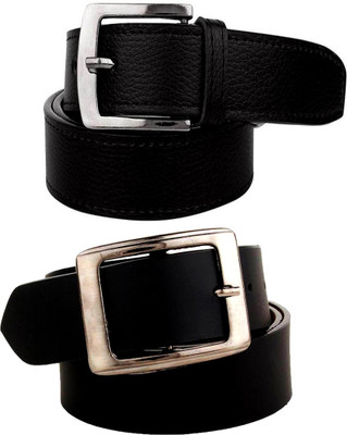 

FUN STOP Men Casual, Formal, Party Black Artificial Leather Belt