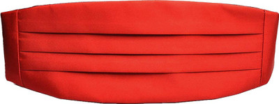 

Sorellaz Men Party Red Fabric Belt