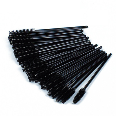

AGE CARE 50pcs Eye Brushes,Makeup Brushes Disposable Mascara Wands and mascara Applicator Spoolie Cosmetic Brush tools for women(Pack of 50)