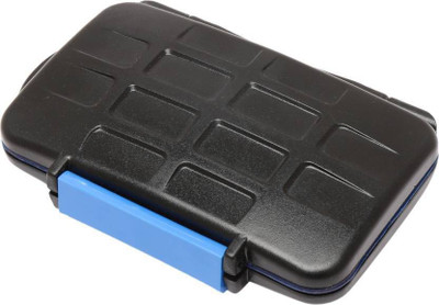

Gadget Deals 24 Slots (4 CF, 8 SD, 12 MSD Cards) Memory Card Case,SD Card Holder,Water-Resistant & Shockproof Storage Camera Bag(Black)