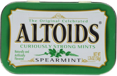 

Altoids Curiously Strong Mints, Spearmint - 50g Spearmint Candy