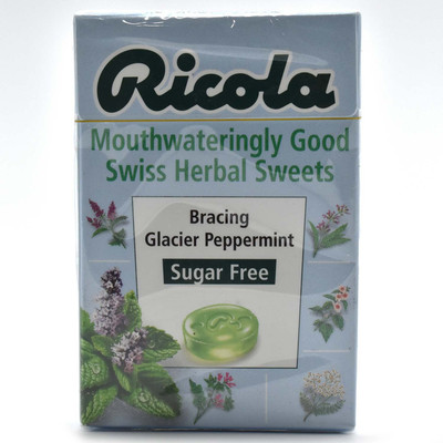 

Ricola Sugar Free Swiss Herbal Sweets, 45g - Bracing Glacier Peppermint Peppermint Candy