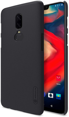Nillkin Back Cover for OnePlus 6(Black, Plastic) Flipkart