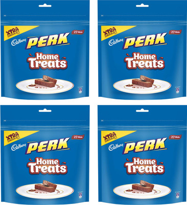 

Cadbury Perk Chocolate Home Treats, 193 g,( Pack of 4) Bars(Pack of 4, 772 g)