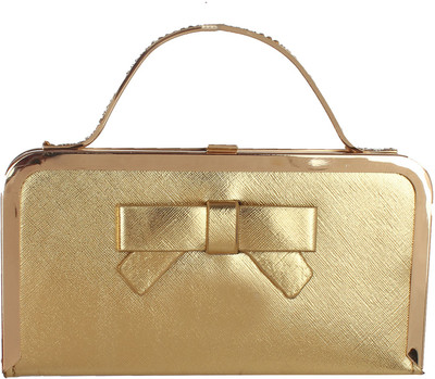

fillincart Casual, Party, Formal Gold Clutch