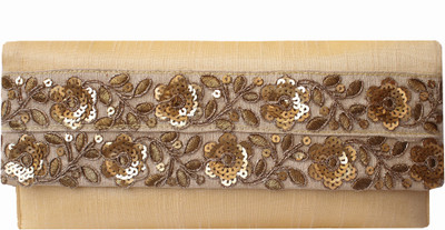 

Milan's creation Party Gold Clutch