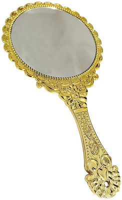 

AASA Makup Mirror For Wedding Gift, Golden, Raound