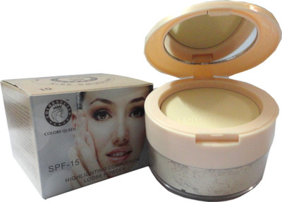 

COLORS QUEEN Highlighting Complexion Powder and Compact(peppy beige)