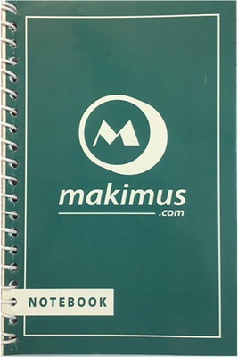

makimus designs Mini Notebook(Clearance, Turquioise, Pack of 4)