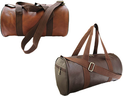 

Muccasacra Combo of Gym Bag(Brown)