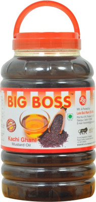 

BigBoss 100% Pure Kachi Ghani Mustard Oil 5 Litre Jar Mustard Oil Bulk Pack(5 L)