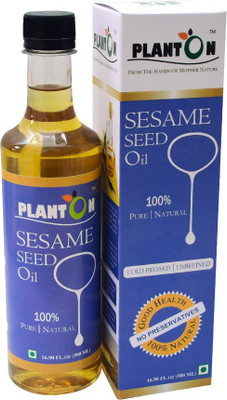 

Planton Cold-Preseed Sesame Oil Plastic Bottle(500 ml)