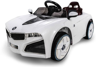 

INDO OVERSEAS Car Battery Operated Ride On(White), Whhite