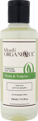 

Khadi Organique khadiorganique Neem & Teatree Face Wash(0.375 ml, Pack of 3)
