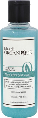 

KHADI ORGANIQUE Aloevera Face Wash with Scrub Face Wash(210 ml)