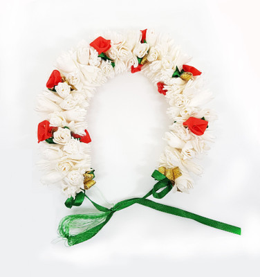 

AASA Gajra For Hair Bun Making, Gajra Hair Flowers Hair Accessory Set(Multicolor)