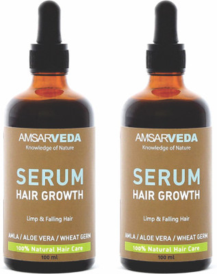 

Amsarveda Hair Rescue Serum (Pack of 2)(200 ml)