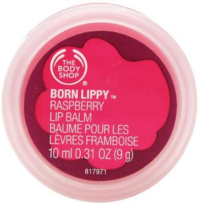 

The Body Shop Raspberry Lip Balm Fruity-Flavour(Pack of: 1, 10 g)