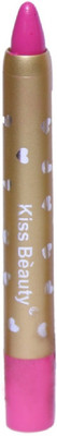 Kiss Beauty Kiss Proof Crayon Matte Lipstick(Bubblegum Pink, 3.2 g)