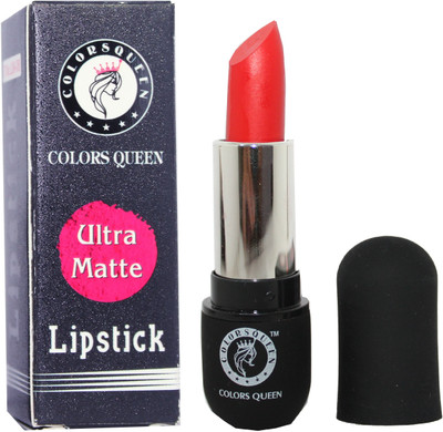 

Colors Queen Ultra Matte Creamy Pure Colors Lipstick(Red Orange)